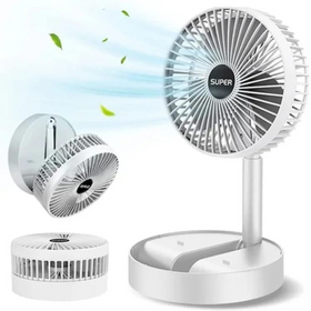 Rechargeable Portable Telescopic Folding Table Fan